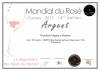 medaglia di argento al Mondial du Rosé